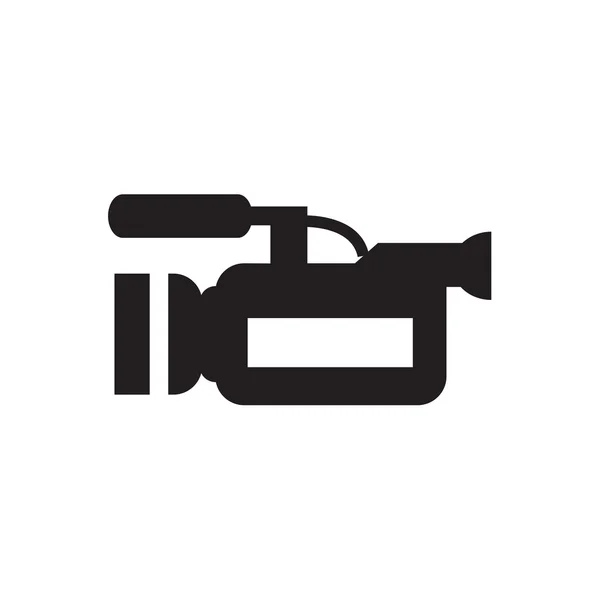 Icono de cámara de cine, soporte Diseño de vectores eps10 . — Vector de stock