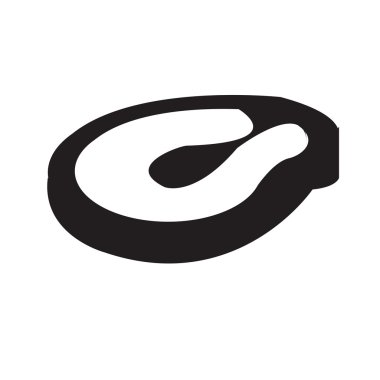 biftek balık simgesi, destek vektörel çizimler tasarım eps10.