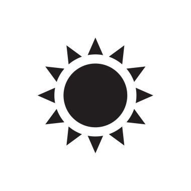 güneş simgesi tasarım eps 10