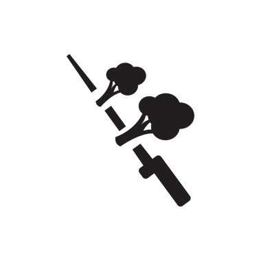 Barbekü brokoli destek vektörel çizimler tasarım eps10.