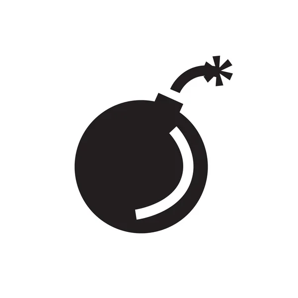 Bomba ikona, wsparcie wektory projekt eps10. — Wektor stockowy