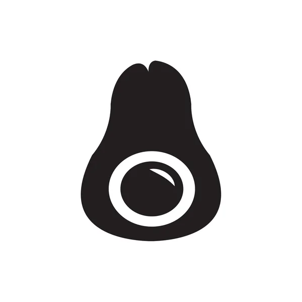 Avocado-Symbol, unterstützt Vektoren Design eps10. — Stockvektor