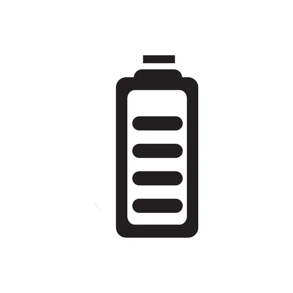 Batterij vermogen pictogram ontwerp eps 10 — Stockvector