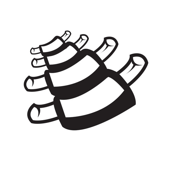 Delicious BBQ baby-back ribs