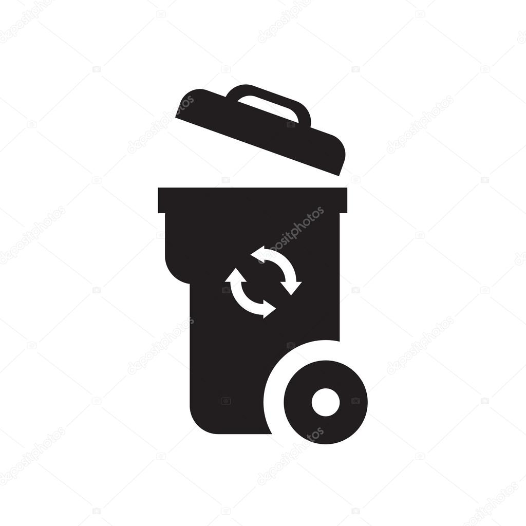 Trash Bin Icon Icon Design Eps 10 Stock Vector Image By C Icon Mama