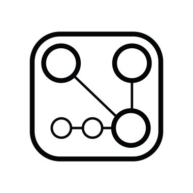 Devre kartı, teknoloji simgesi hattı