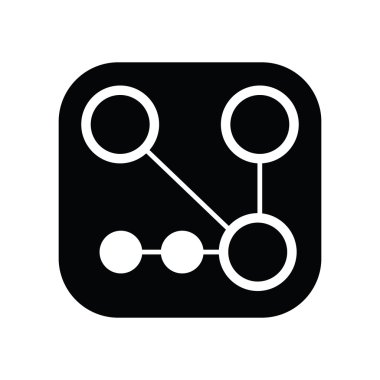 Devre kartı, teknoloji simge siyah