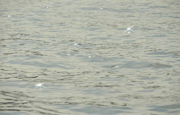 Detail Sunlight Reflecting Glittering Sea Sparkler Water Background Sea Water — Stock Photo, Image