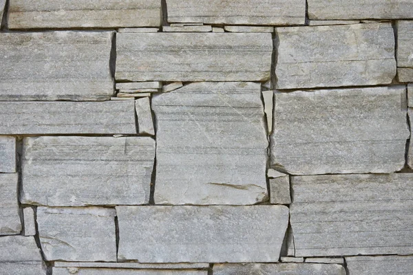 White Brick Wall Background White Natural Brick Stone Material Texture — Stock Photo, Image