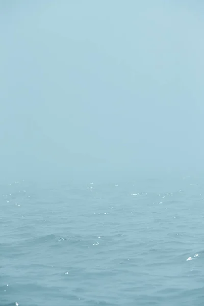 Zee Mist Lijn Van Horizon Oplossen Mist Ierse Zee Mist — Stockfoto