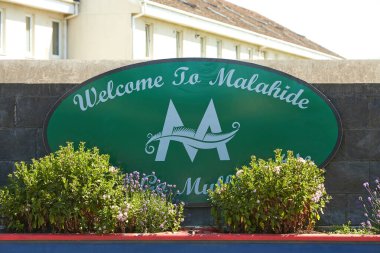 Malahide, İrlanda - 08.19.2021: 