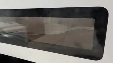 Tekne akvaryumunda yüzen taze uskumru..