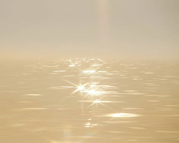 Mar Niebla Línea Del Horizonte Disolviéndose Niebla Mar Irlanda Niebla —  Fotos de Stock