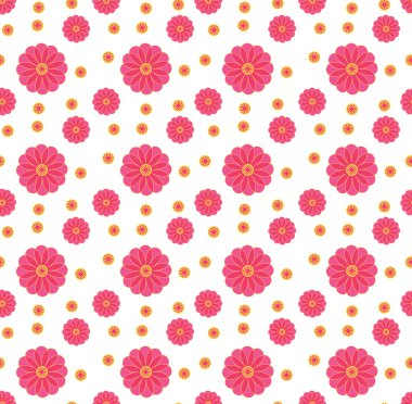 Çiçeksiz desen vektör arkaplanı