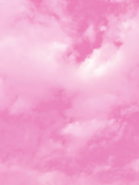 Облака Небо Розовым Цветом Фона Лицензионные Стоковые Фото