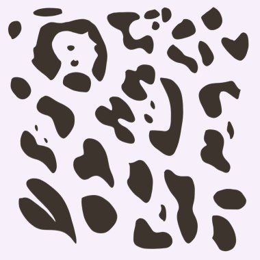 Kaplan çizgili desen beyaz arka planda izole edilir..