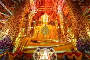 büyük altın buddha heykeli