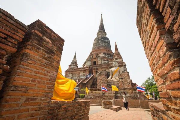Wat Yai Chaimongkol — Fotografia de Stock