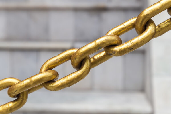 Locked by gold