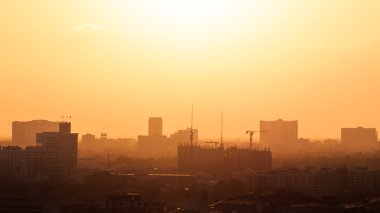 Sıcak bölge içerisinde şehir