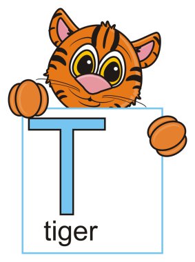 kaplan harfleri T dışarı bakar