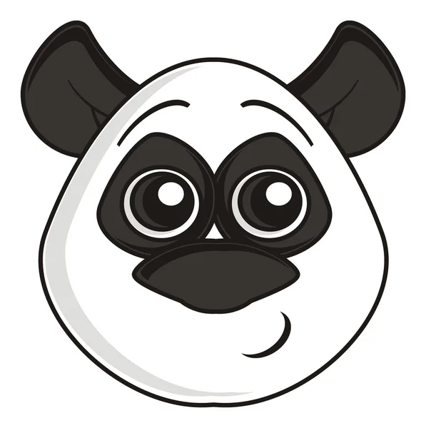 Heureux panda muselière — Photo