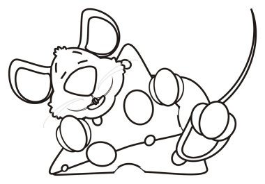 Fare ve peynir boyama