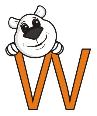 Turuncu harf W