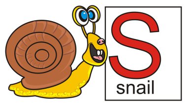 neşeli sarı salyangoz