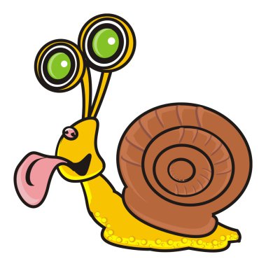 Önden Görünüm bej salyangoz