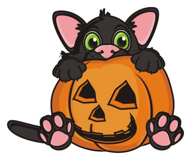 farklı Halloween karakterler