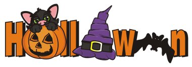 farklı Halloween karakterler
