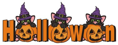farklı Halloween karakterler