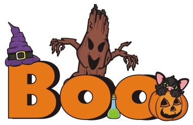 farklı Halloween karakterler