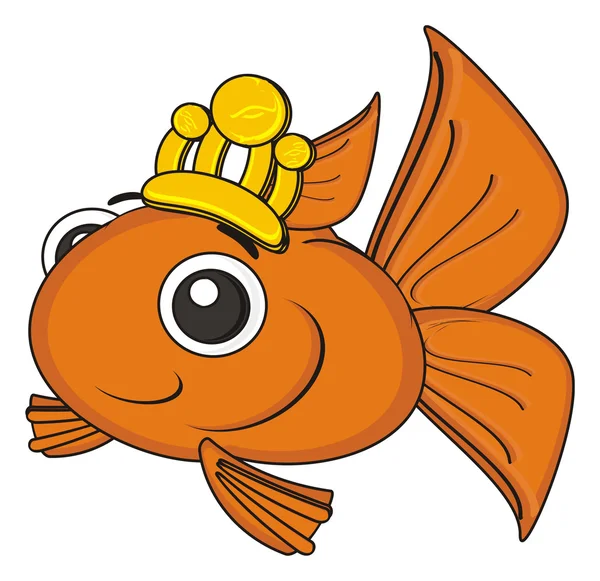 fish with crown