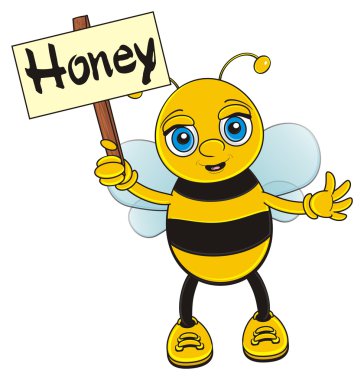 şirin ve mutlu arı