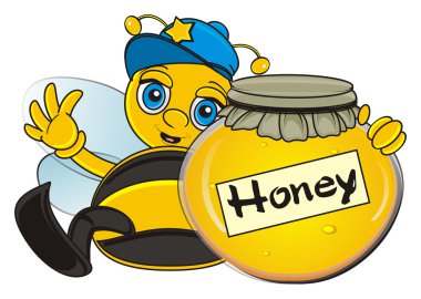 şirin ve mutlu arı