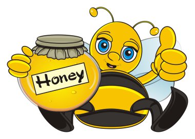 şirin ve mutlu arı