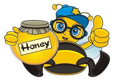 şirin ve mutlu arı