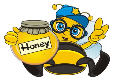 şirin ve mutlu arı