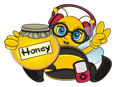 şirin ve mutlu arı