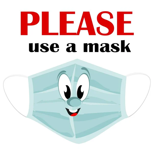 Por Favor Use Una Mascarilla —  Fotos de Stock