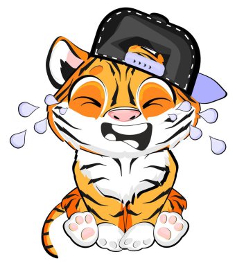 Küçük kaplan otur ve ağla