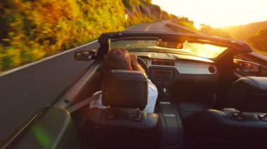 Cabrio ülke yol sürüş