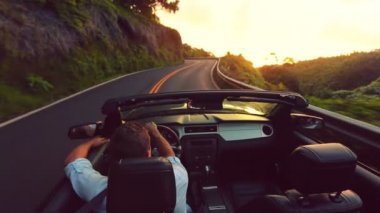 Cabrio ülke yol sürüş