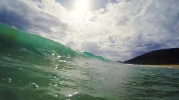 Crash Blue Ocean Wave — Video