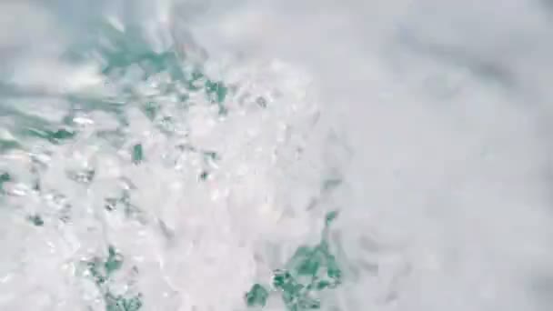 POV surfování na vlně Blue Ocean — Stock video