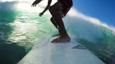 POV sörf (ağır çekim)