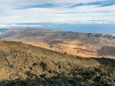 Teide volkanı Tenerife, Kanarya Adaları - İspanya