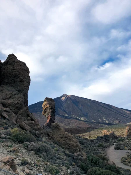 Tof van Teide vulkaan Tenerife, Canarische Eilanden - Spanje — Stockfoto
